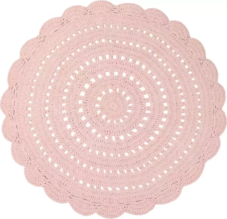 Nattiot Alma Rond Vloerkleed Tapijt ∅ 120 cm Pink
