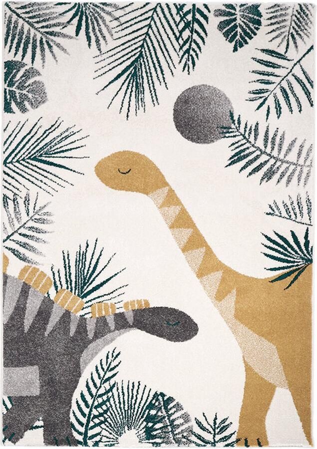 Nattiot Sensaku Dinosaurus Vloerkleed Tapijt Afmetingen 120 x 170cm