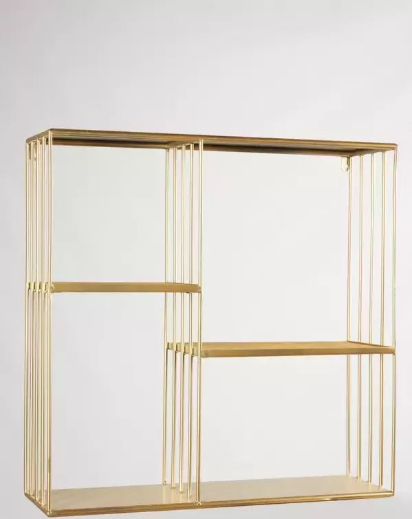 Natural Collections Naturel Collections Wandrek metaal 57x16.5x57cm