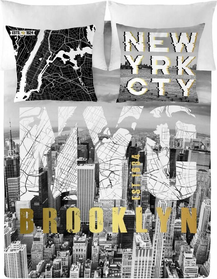 Naturals Noorse hoes District Bed van 180 190 (260 x 220 cm)