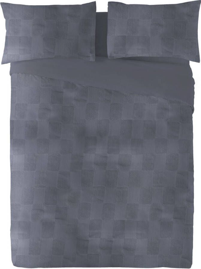 Naturals Noorse hoes ELBA Donker grijs Bed van 105 (180 x 220 cm)