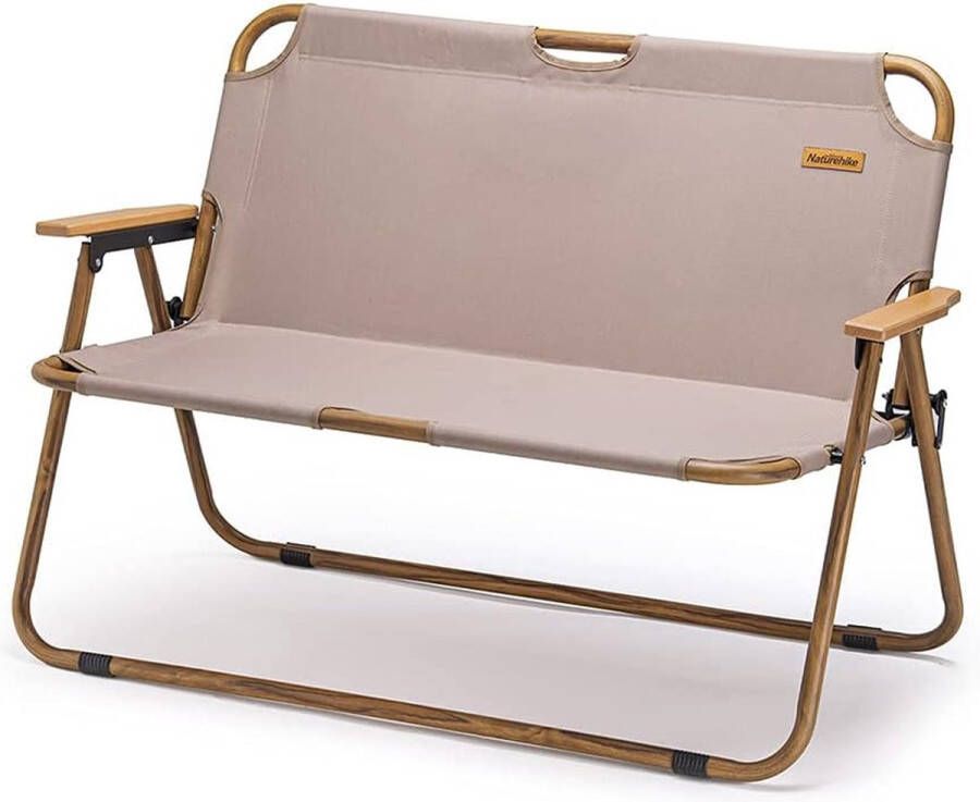 Naturehike buitenvouwen dubbele stoel khaki