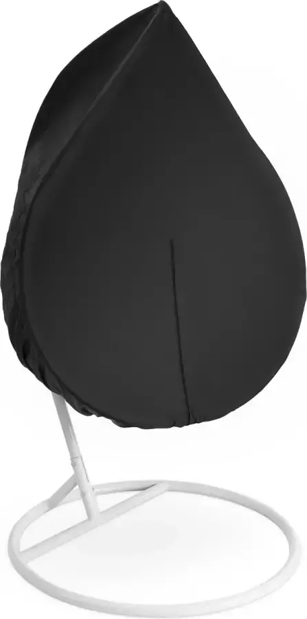 Navaris waterdichte hoes voor hangstoel Cover van polyester Beschermt tegen stof zon en regen Zwart