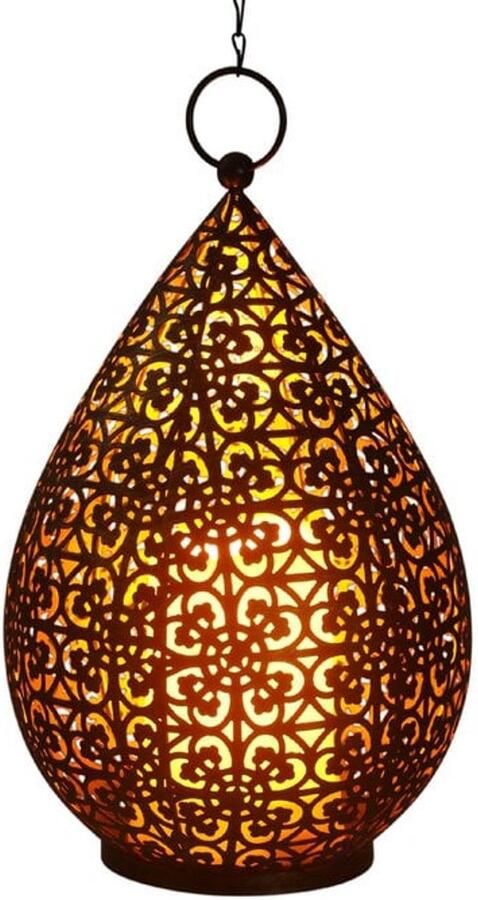 Näve Led-tuinlamp Remora antiek tafel- hanglamp geschikt voor binnen en buiten vlammeneffect (1 stuk) - Foto 6