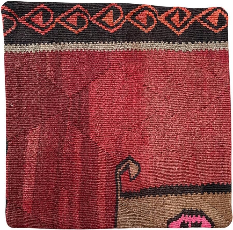 Nazaritapijten.com 2 stuks Sierkussen Kussenhoesen Rugs Kussen 40x40 cm Kelim Kussen Luxe Design Kussen voor Bank Sofa en Woonkamer Kunst Kussen