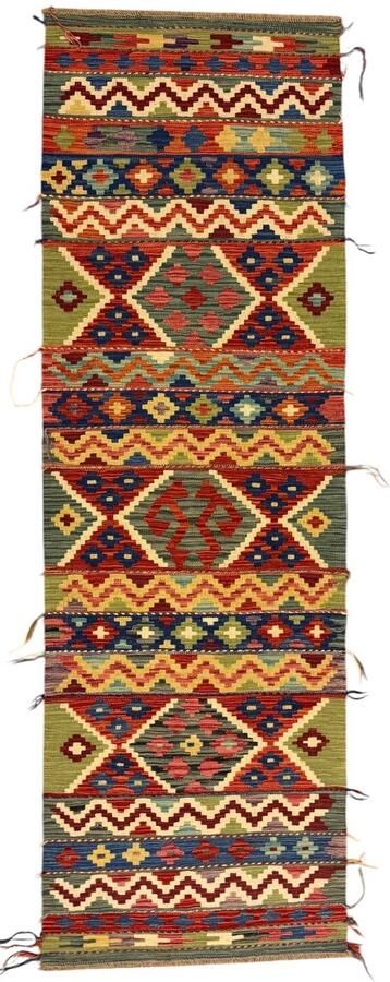 Nazaritapijten.com Loper Kelim Tapijt Vloerkleed Oosterse Handgeweven x 249 CM (100%) Wol kleurstoffen schapenwol Uit Afghanistan