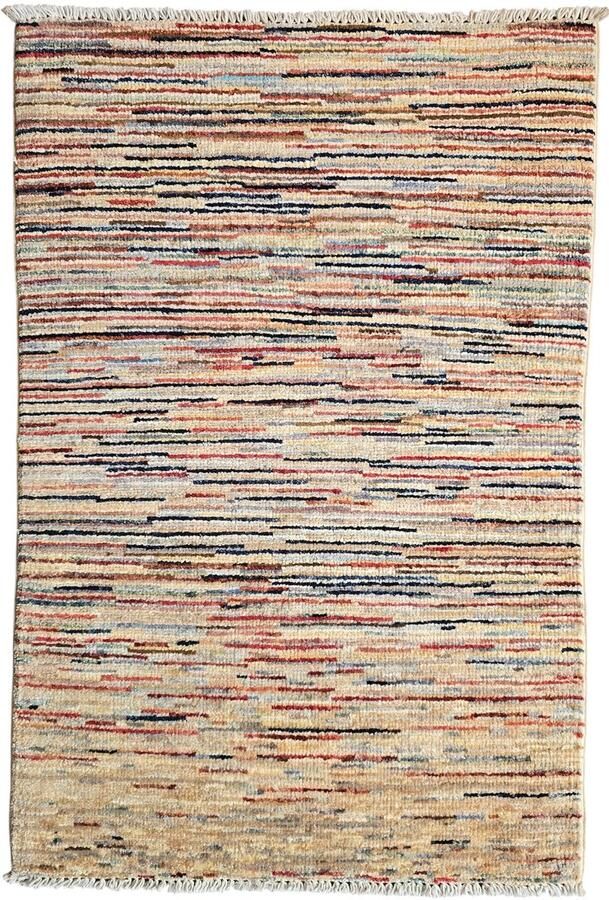 Nazaritapijten.com Oosterse Handgeknoopt Tapijt Vloerkleed Handgemaakt Tapijt Afghaanse Oosterse tapijt %100 Wol Line Gabbeh 63 X 96 CM