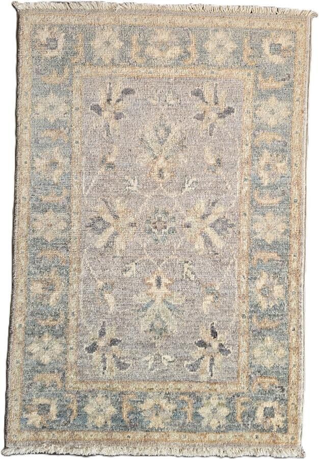Nazaritapijten.com Tapijt -Afghaanse Oosterse Tapijt Ziegler Tapijt Origineel Authentiek Uniek Vintage x 90 CM Hand Gemaakt 100 % Wol Handgeknoopte Tapijt ID P-643