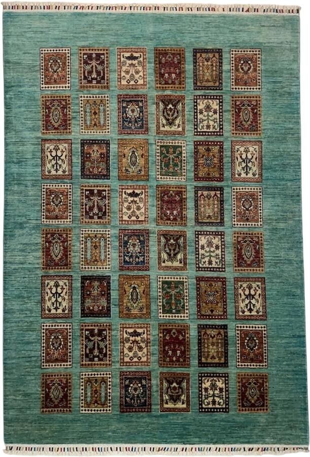 Nazaritapijten.com Loper Perzische Vloerkleed Heriz Tapijt Handgeknoopt Tapijt Handgemaakt Afghaanse Perzische Heriz 85 x 322 CM %100 Wol - Foto 2