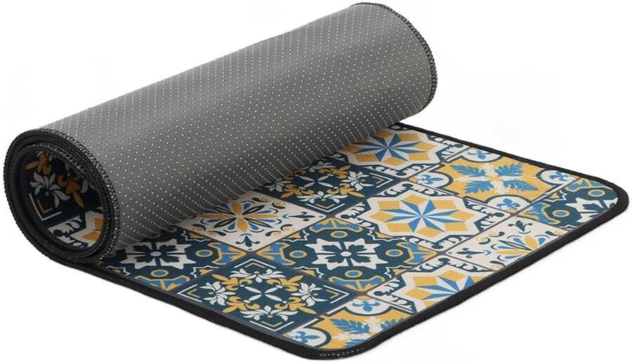 NbyMe Keukenloper Keukenmat Keuken Vloerkleed Wasbaar Groen