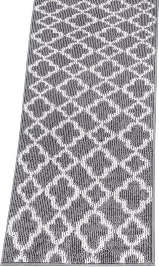 NbyMe Keukenloper Keukenmat Vloerkleed Anti Slip Grijs