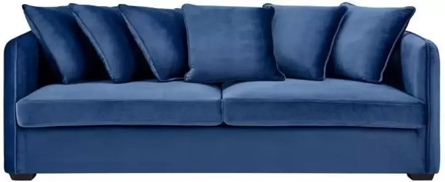 Nee 3 -Seater Vaste bank Blue Velvet Dove L 202 X D 82 X H 95 cm