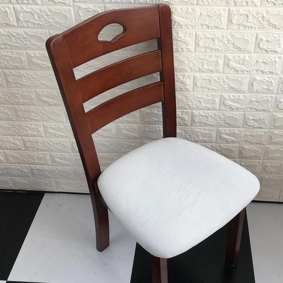 Nee 2 stuks stoelbeschermer Super zachte fluweel stof zithoes elastische stoel cover stoel kussen cover geschikt voor hotel banket restaurant en woonkamer