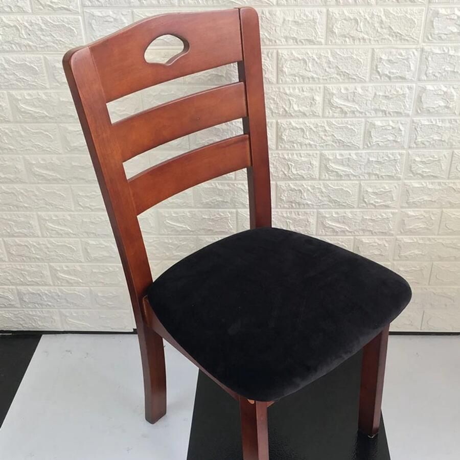 Nee 2 stuks stoelbeschermer Super zachte fluweel stof zithoes elastische stoel cover stoel kussen cover geschikt voor hotel banket restaurant en woonkamer