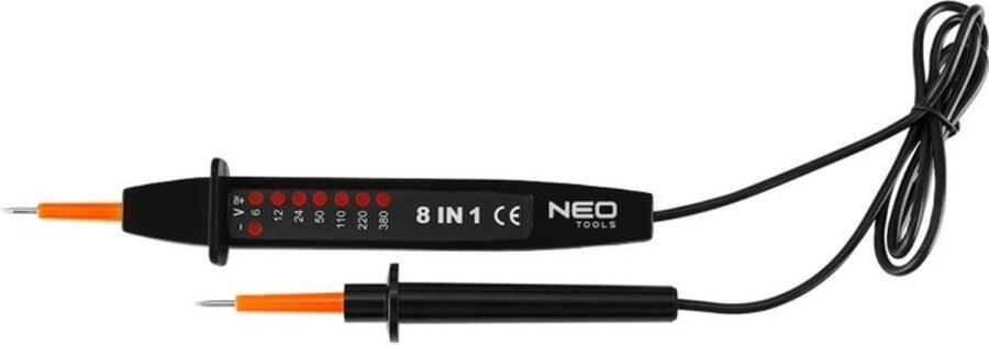 Neo tools Neo-Tools Multifunctionele Spanningsmeter 8-in-1 AC DC – 6-380 V