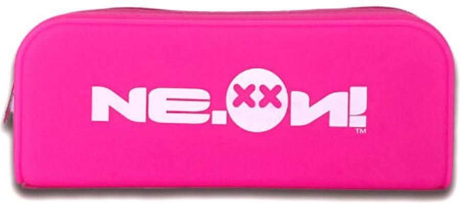 Neon 0006F schooletui Zachte etui Silicone Roze