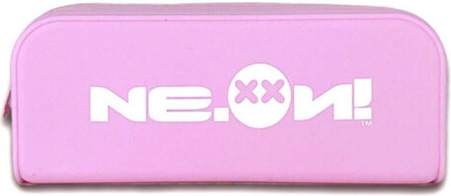 Neon 0006P schooletui Zachte etui Silicone Roze