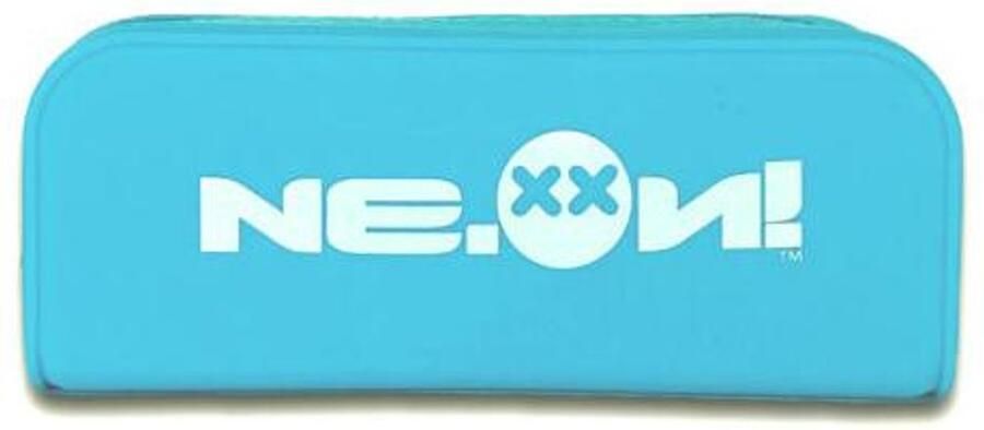 Neon 0008P schooletui Zachte etui Silicone Lichtblauw