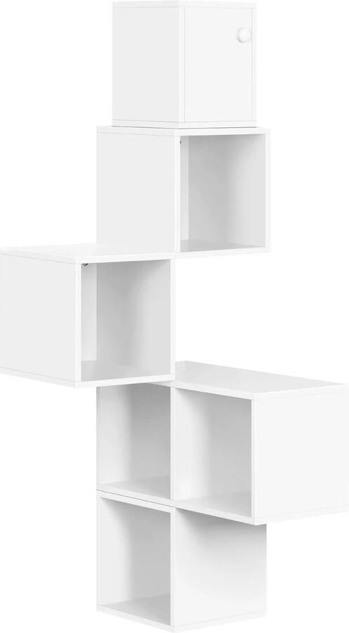 Neos Néos Hoekplank Hangkast Wandplank Modern Wit MDF 41x187x36cm