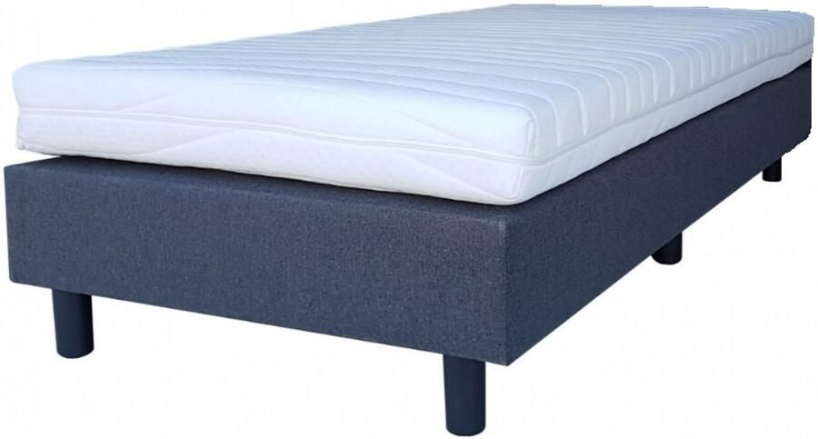 Nessa 80x210 Boxspring Furkan Zwart Inclusief Pocketvering Matras - Foto 2