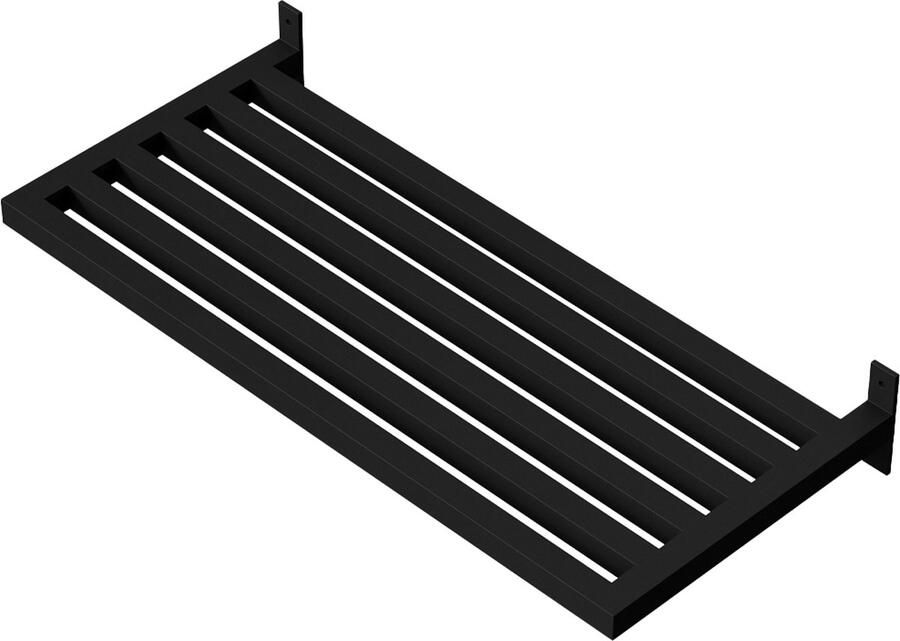 Nest living Alvar metalen schoenenplank zwart 67 3 x 30cm