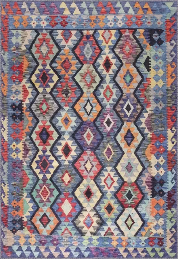 Netline Home Loomx Wasbare tapijten vloerkleden voor keuken slaapkamer hal woonkamer kinderkamer traditionele Turkse tapijten klassiek oosters design tapijt 200 x 290 cm