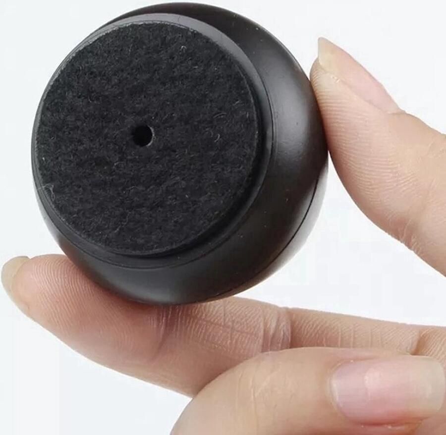 New Age Devi Bescherm je stoelpoten Sokken Viltjes Doppen in het zwart en vierkant