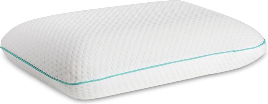 New Bed Visco-elastisch ademend Hoofdkussen met koel aanvoelende traagschuimvulling 55 cm x 36 cm