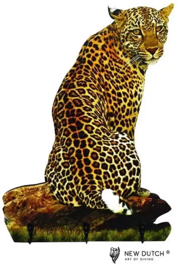 New dutch Wildlife kinder kapstok Jaguar- kinder kapstok- Jaguar kapstok- kapstok