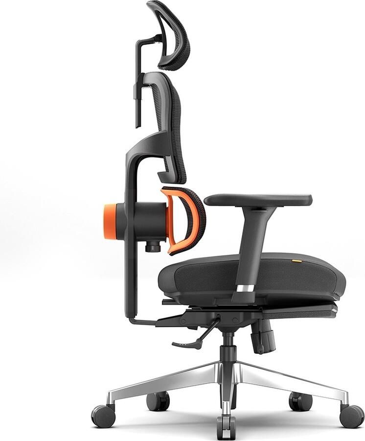 Newtral Chair Pro NT002 Adaptieve Onderrugondersteuning Ergonomische Stoel Verstelbare Armleuning Hoofdsteun Voetensteun 4D Mesh