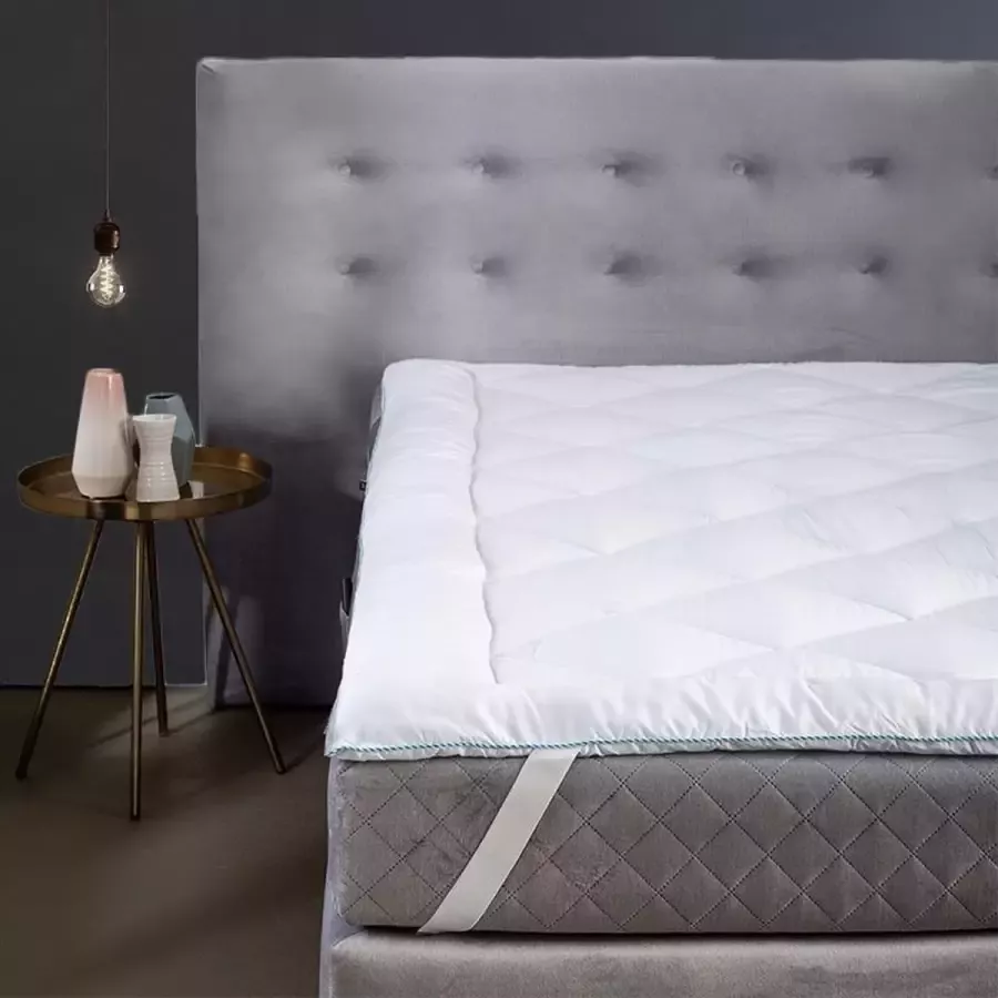 Nice Dreams Topper Oplegmatras 140x200 cm Tweepersoons Medisch Topper Extra Zacht Gevuld Met Gelvezels - Foto 3