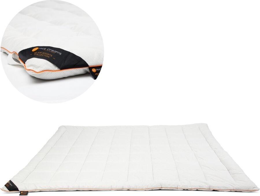 Nice Dreams 4D Topper Tweepersoons 160x200 cm Zachte topper voor matras
