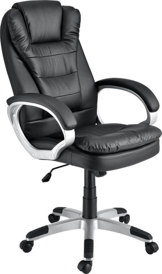 Nifty Living Bureaustoel Orlando Dubbele bekleding Zwart
