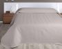 Nightsrest Bedsprei Zaria Taupe Maat: 230x260cm 2 persoons voor bedden van 140 en 160 cm breed - Thumbnail 1
