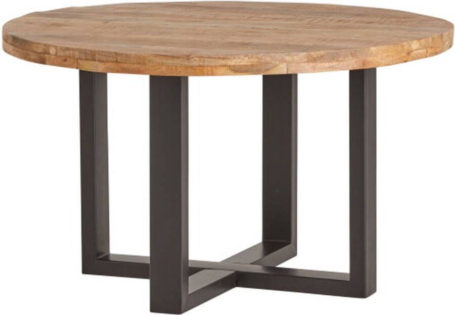 Nijwie Eettafel Rambo rond mangohout Ø130 cm