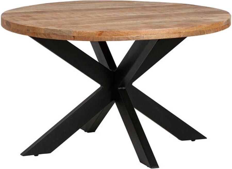 Meubelplaats Eettafel Peru Rond mangohout Ø150 cm