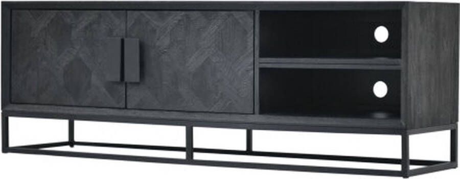 Nijwie TV-meubel Newcastle 160 cm zwart Hotel collection