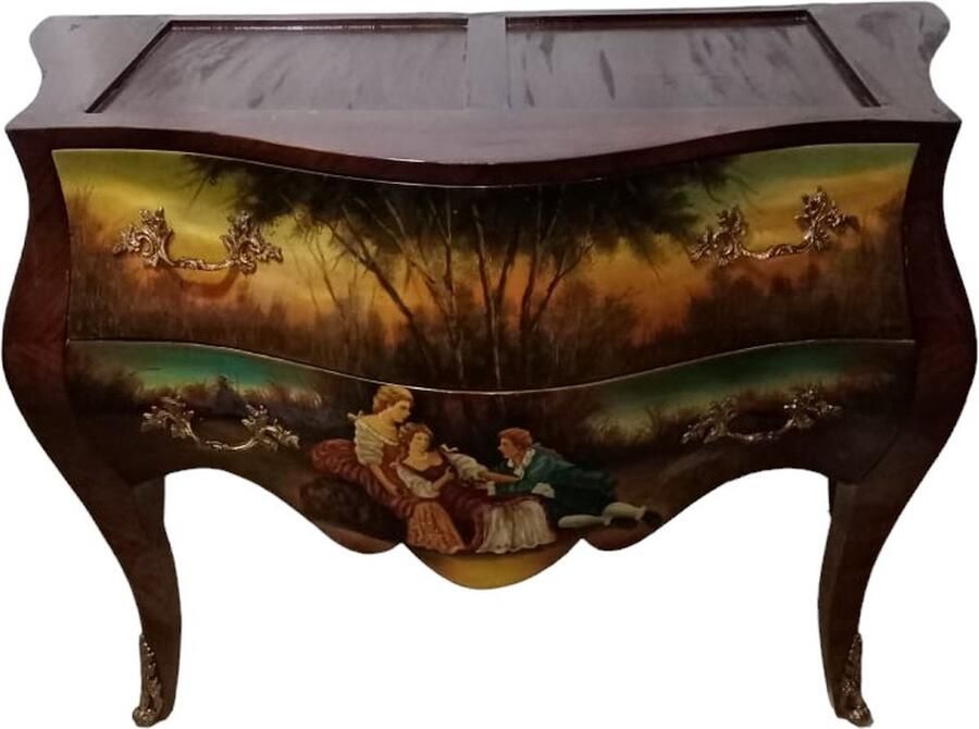 Nile Furniture Barok exclusieve commode met 2 laden