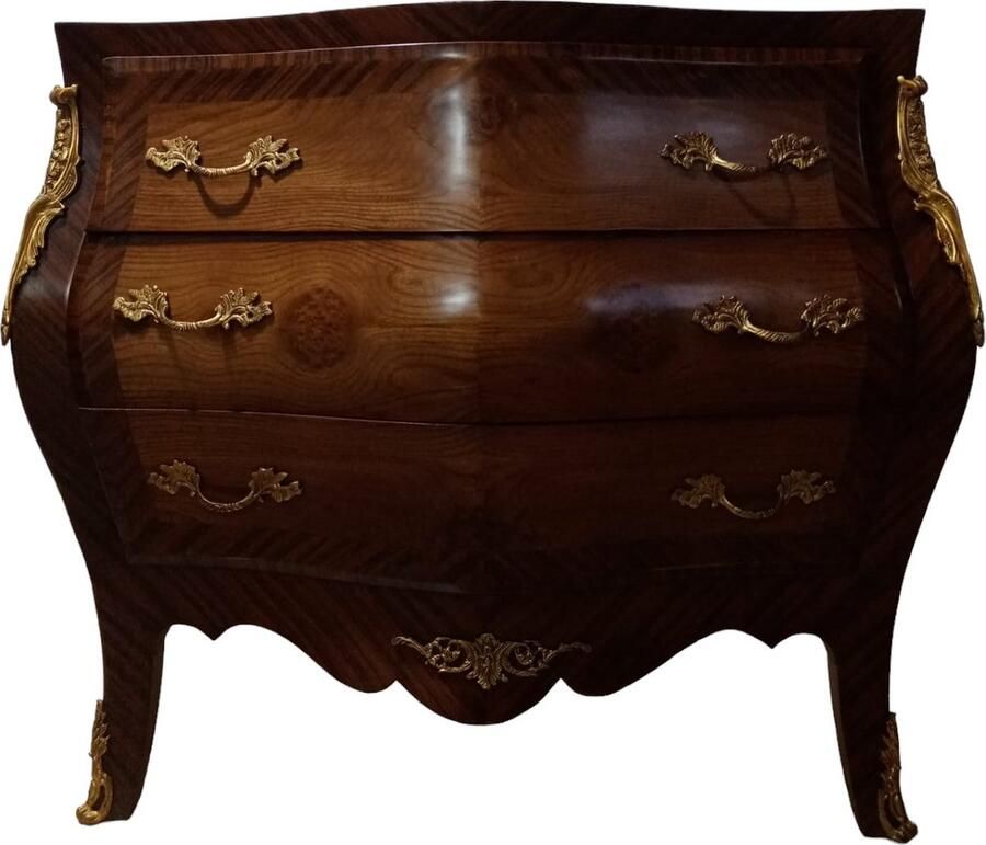 Nile Furniture Barok exclusieve commode met 3 laden