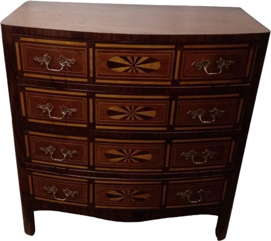 Nile Furniture Barok exclusieve commode met 4 laden