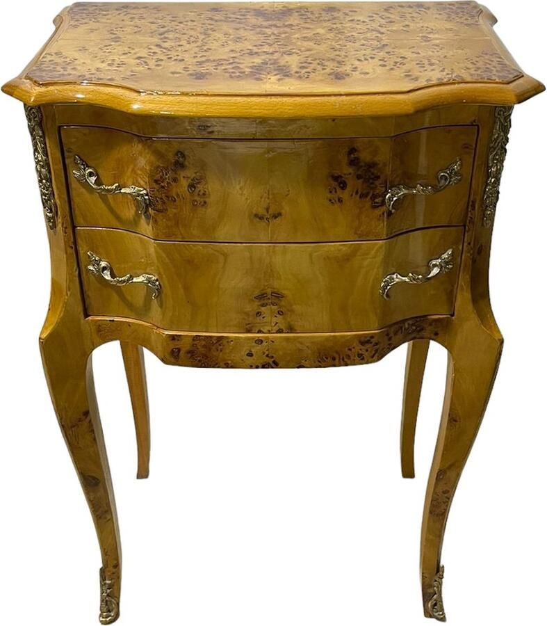 Nile Furniture Barok ladekast met 2 laden