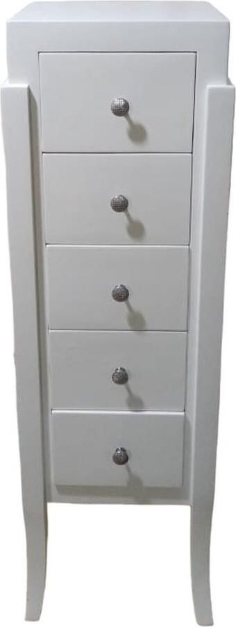 Nile Furniture Barok luxe witte ladenkast