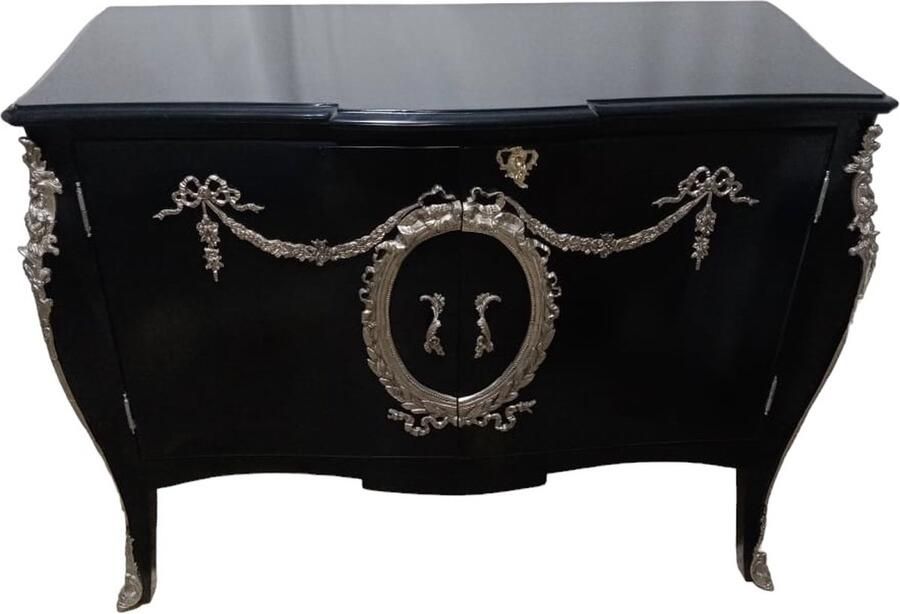 Nile Furniture Barok luxe zwarte commode