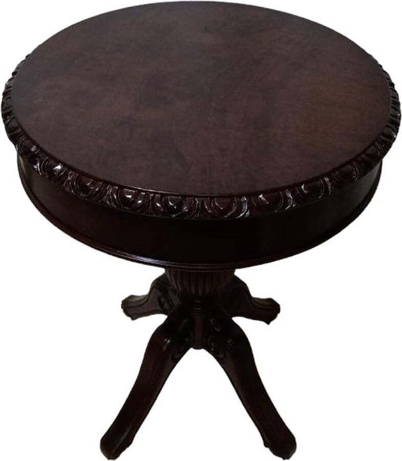 Nile Furniture Barok ronde bijzettafel