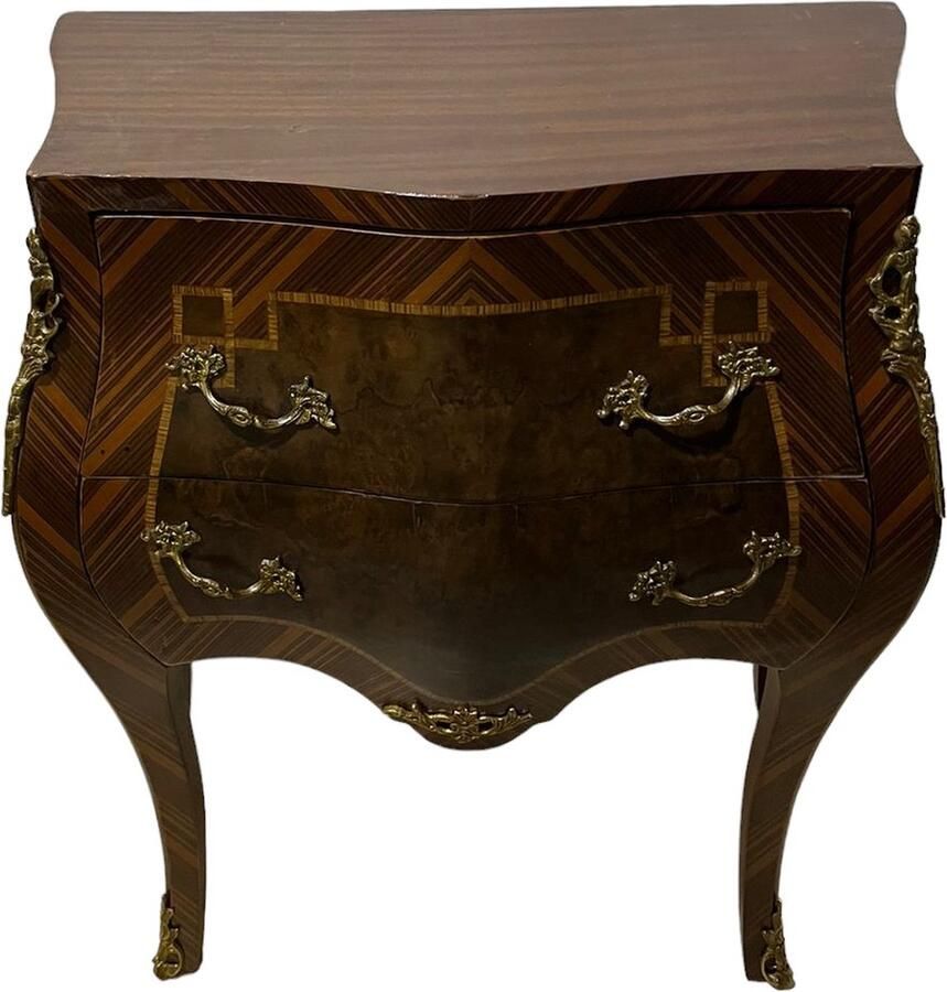 Nile Furniture Barok commode met 2 laden [Barok] [Woonkamer] [Luxe] [Interieur] - Foto 2