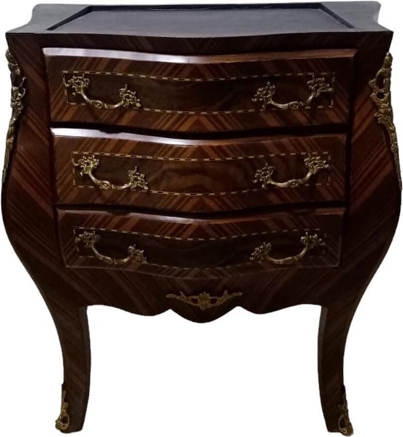 Nile Furniture Barok commode met 3 laden [Barok] [Woonkamer] [Luxe] [Interieur]