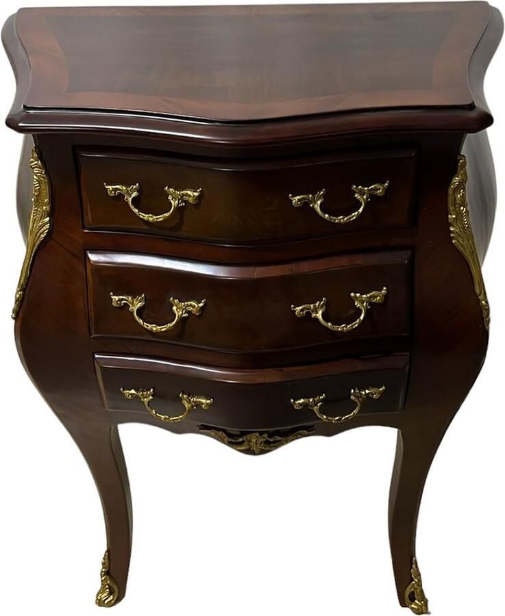 Nile Furniture Barok commode met 3 laden [Barok] [Woonkamer] [Luxe] [Interieur] - Foto 3