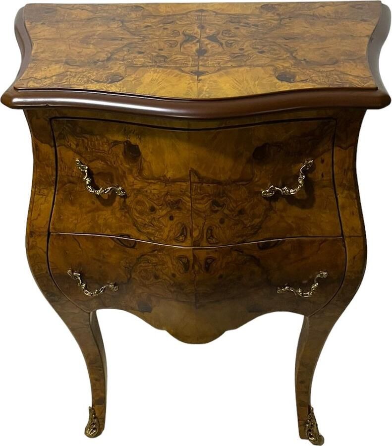 Nile Furniture Barok commode met 2 laden [Baroque] [Woonkamer] [Luxe] [Interieur]