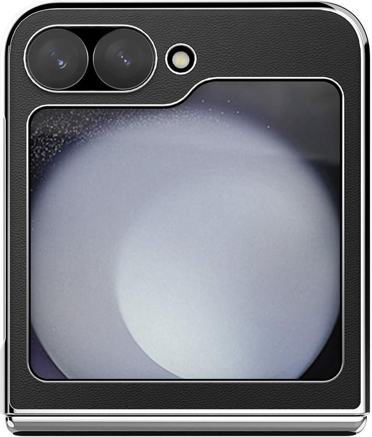 Nillkin Hoesje Geschikt voor Samsung Galaxy Z Flip 6 CamShield Model Zwart