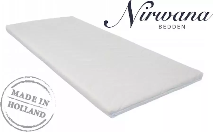 HBK Bedden Topdekmatras 180x200 Nirwana Bedden Topper Topdekmatras Matras NASA-VISCO Traagschuim 6 CM